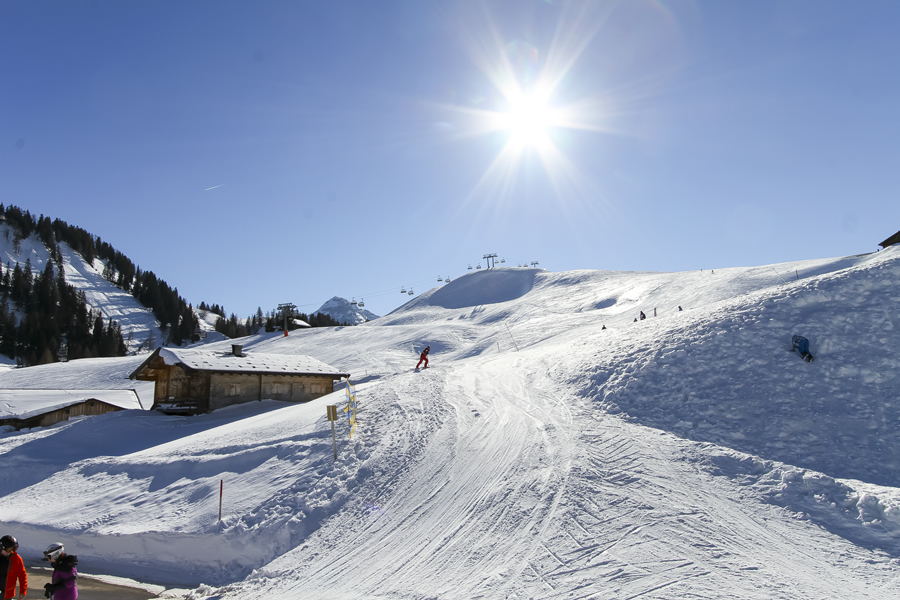 Bauernhofurlaub mitten im Skigebiet