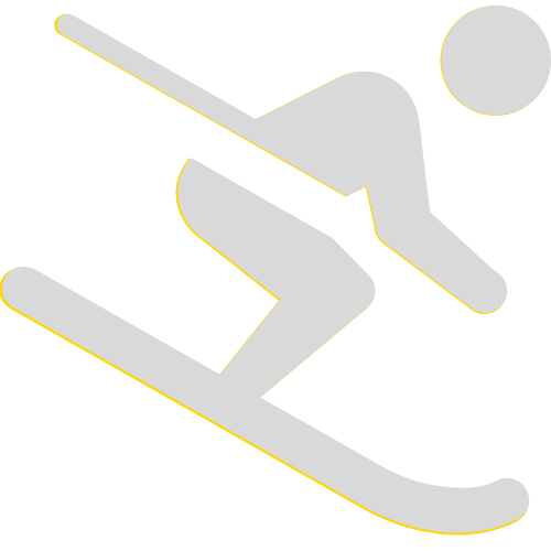 Skifahren Icon Winterurlaub