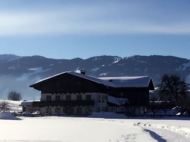 Obermühlhof in Saalfelden am Steinernen Meer im Winter