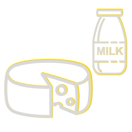 Milchprodukte vom Bauern